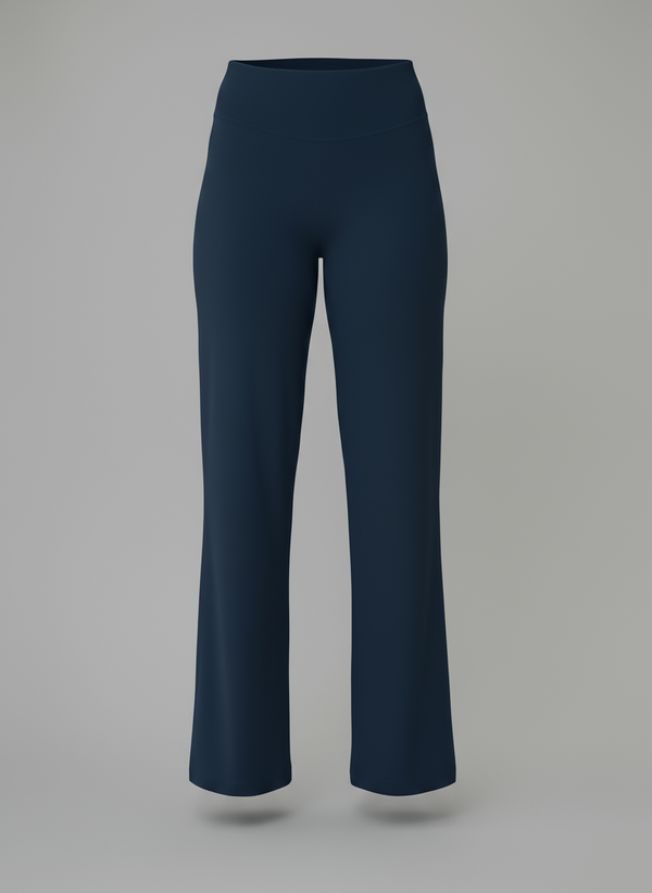 SOFT SCULPT STRAIGHT LEG PANTS - XS / Navy / Regular