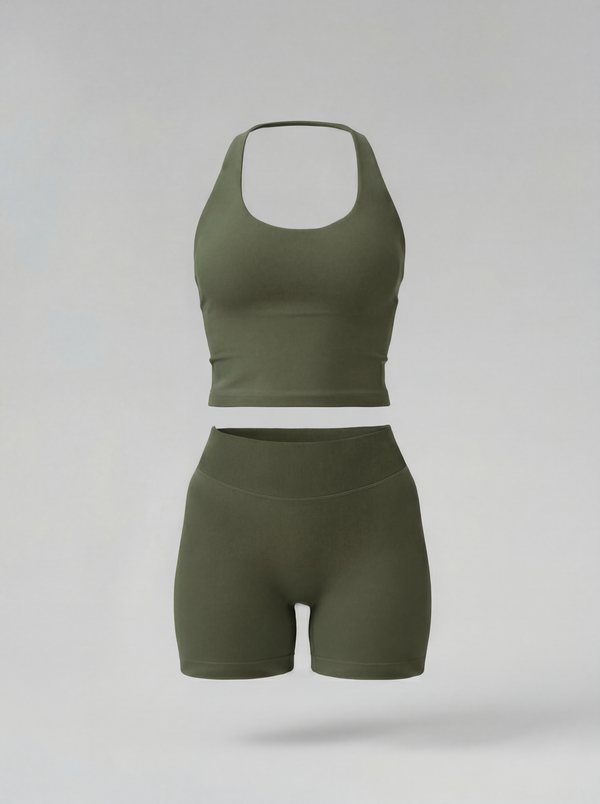 EARTHTONES CONTOUR SET - XS / Olive Moss