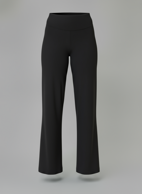 SOFT SCULPT STRAIGHT LEG PANTS - XS / Black Onyx / Regular