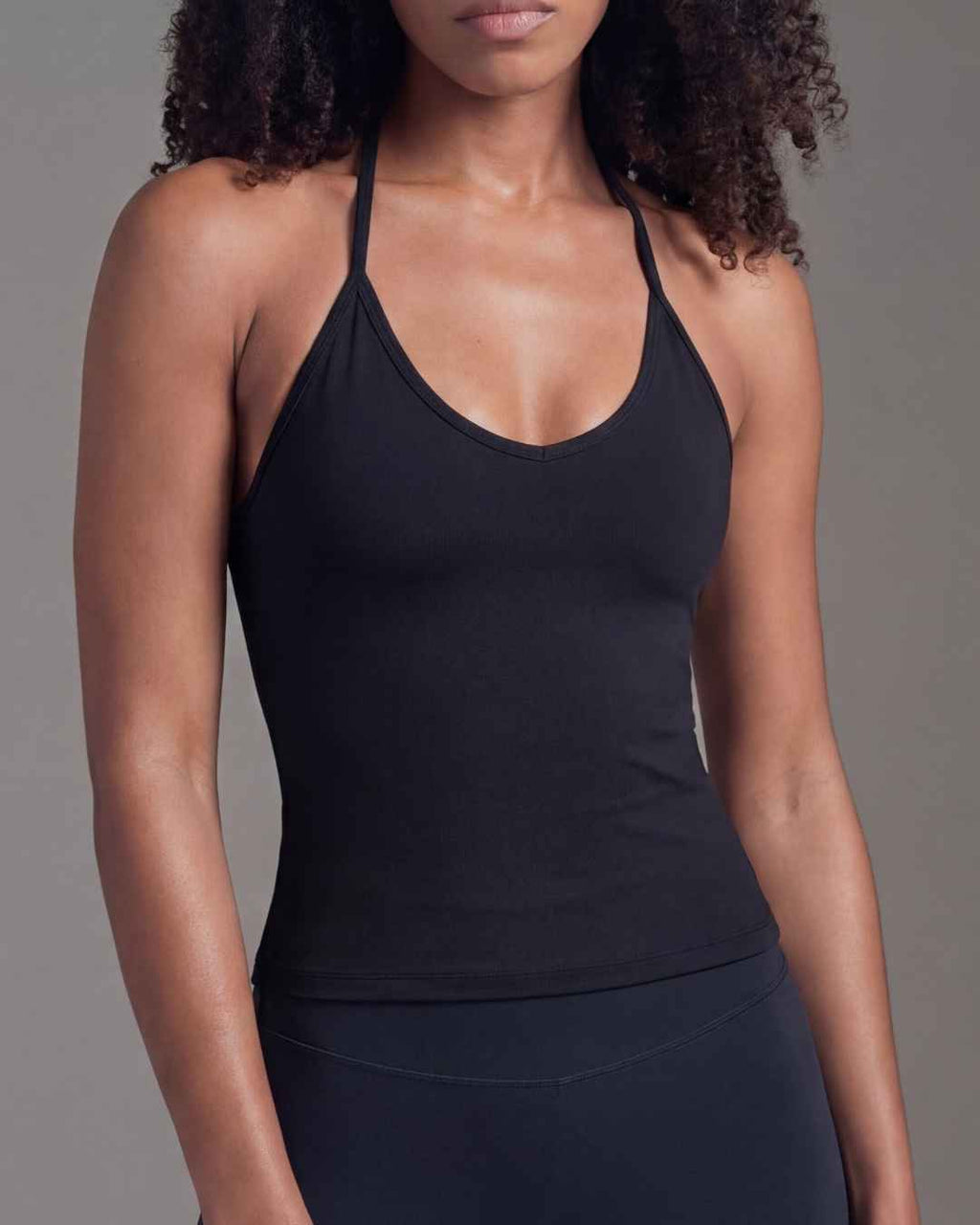 SOFT SCULPT HALTER TOP