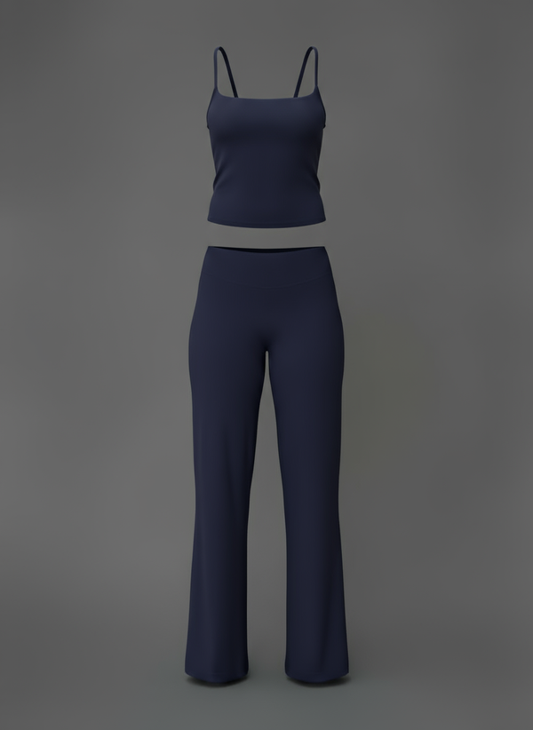 SOFT SCULPT SET - XS / Navy / Regular
