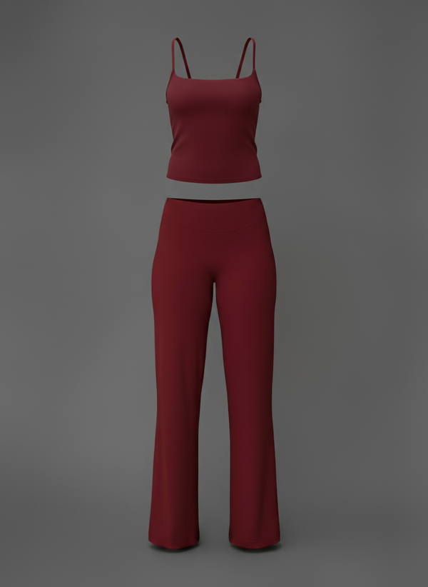 SOFT SCULPT SET - XS / Dark Cherry / Regular