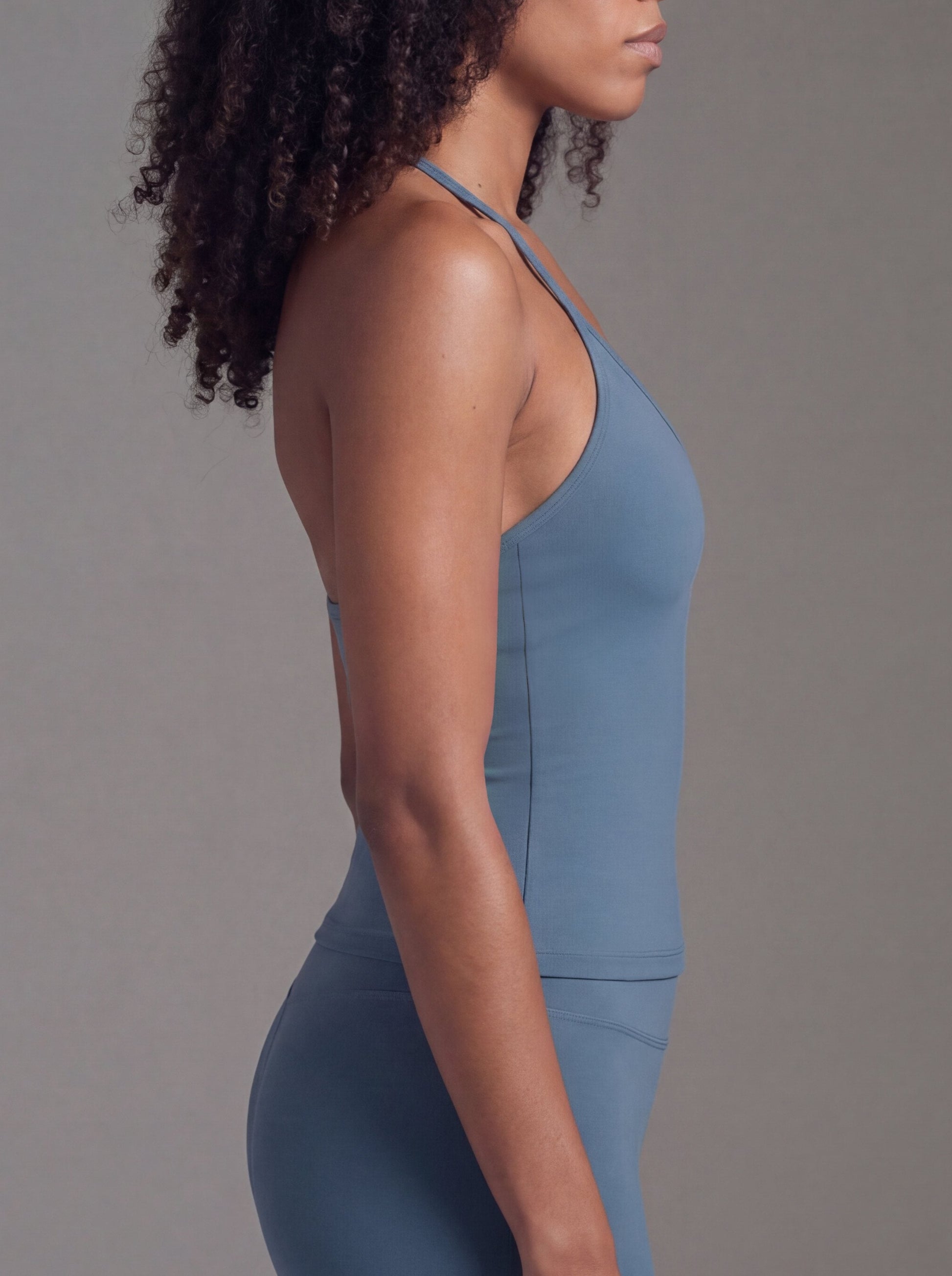 SOFT SCULPT HALTER TOP