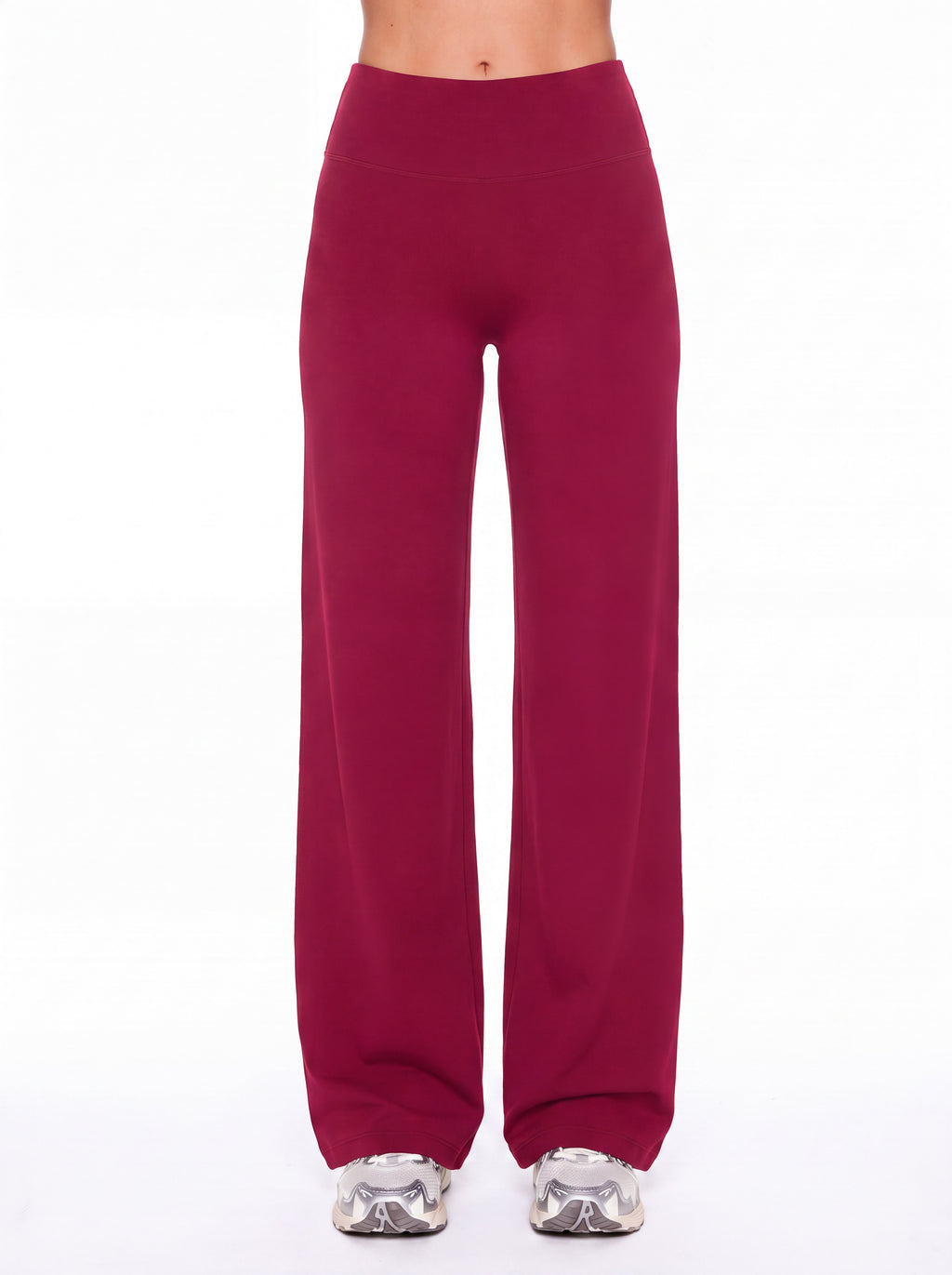 Dark Cherry pants front