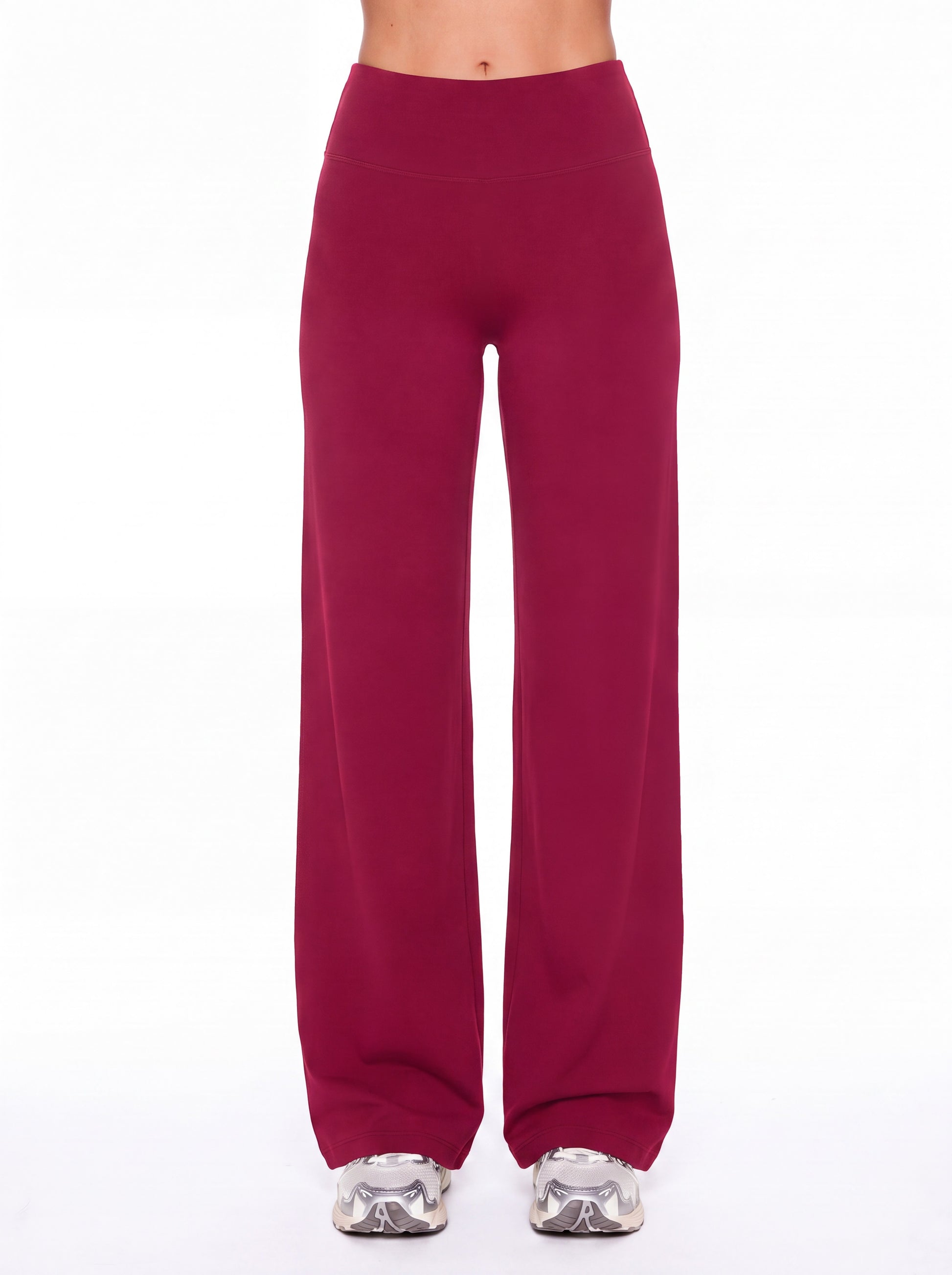 Dark Cherry pants front
