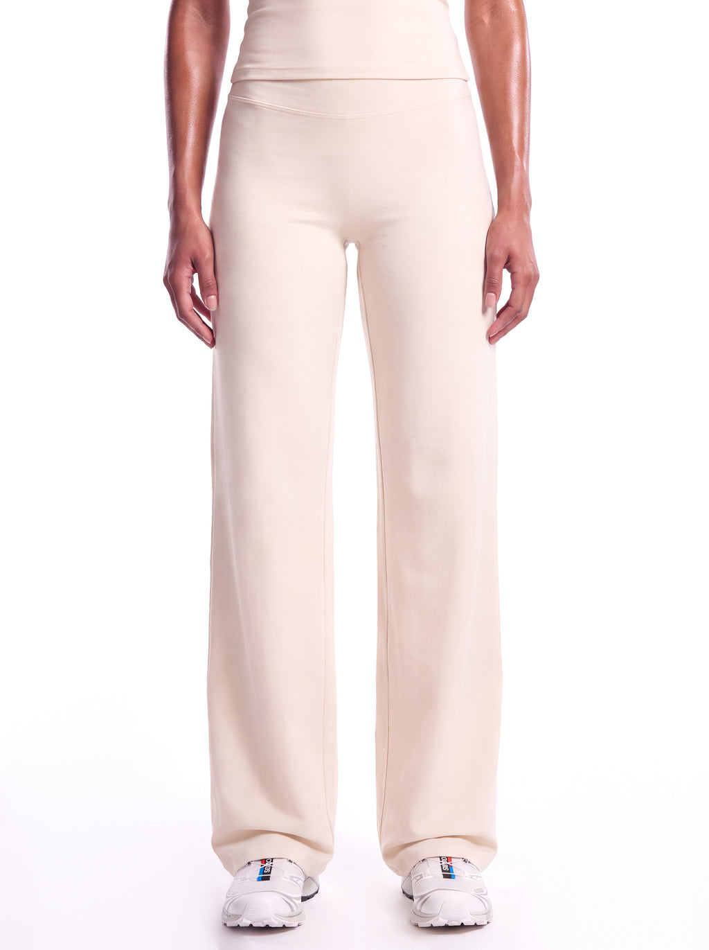 Cream pants front