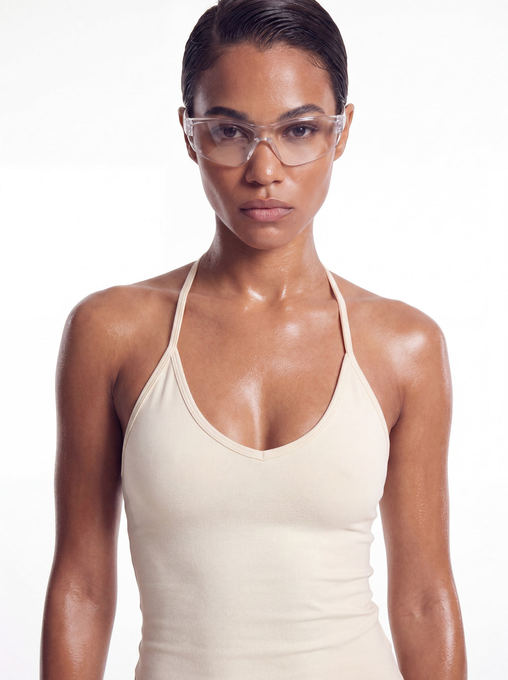SOFT SCULPT HALTER TOP
