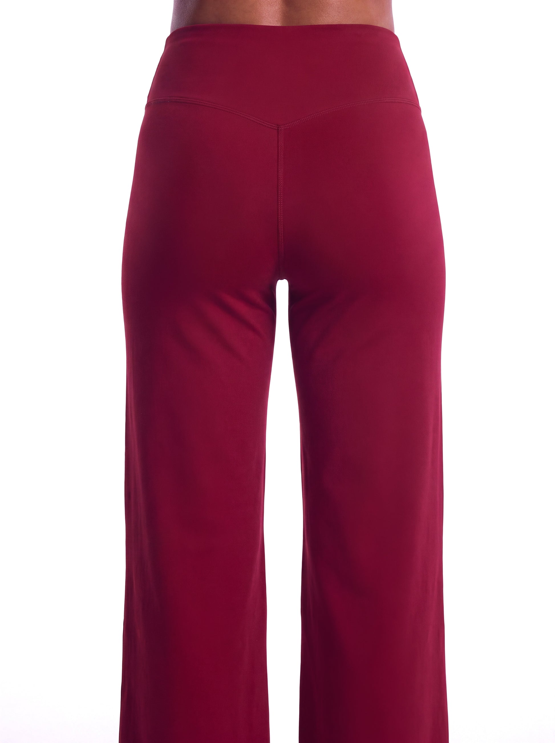 Dark Cherry pants back