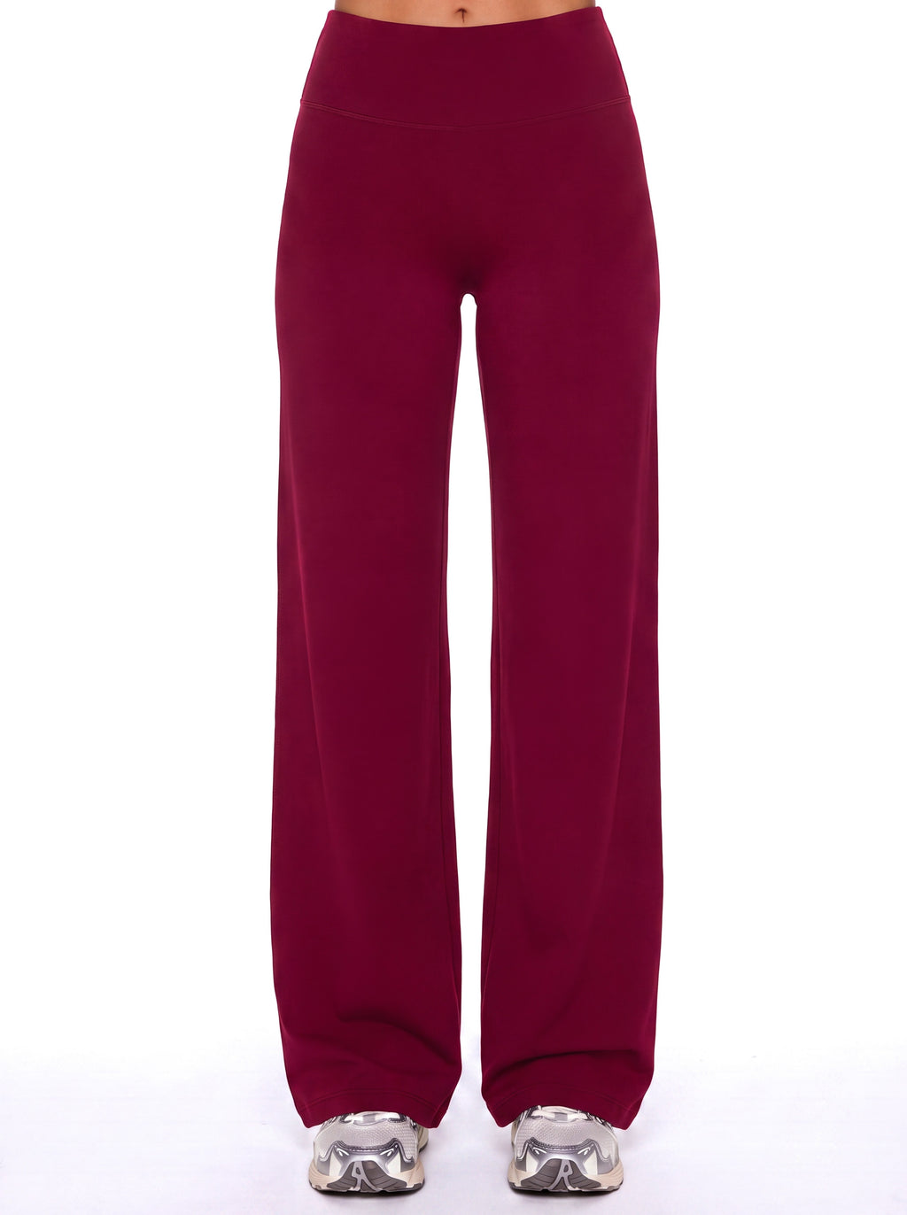 Dark Cherry pants front