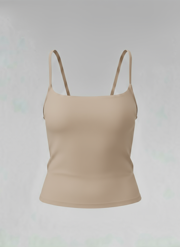 SOFT SCULPT TOP - XS / Soft Sand Top