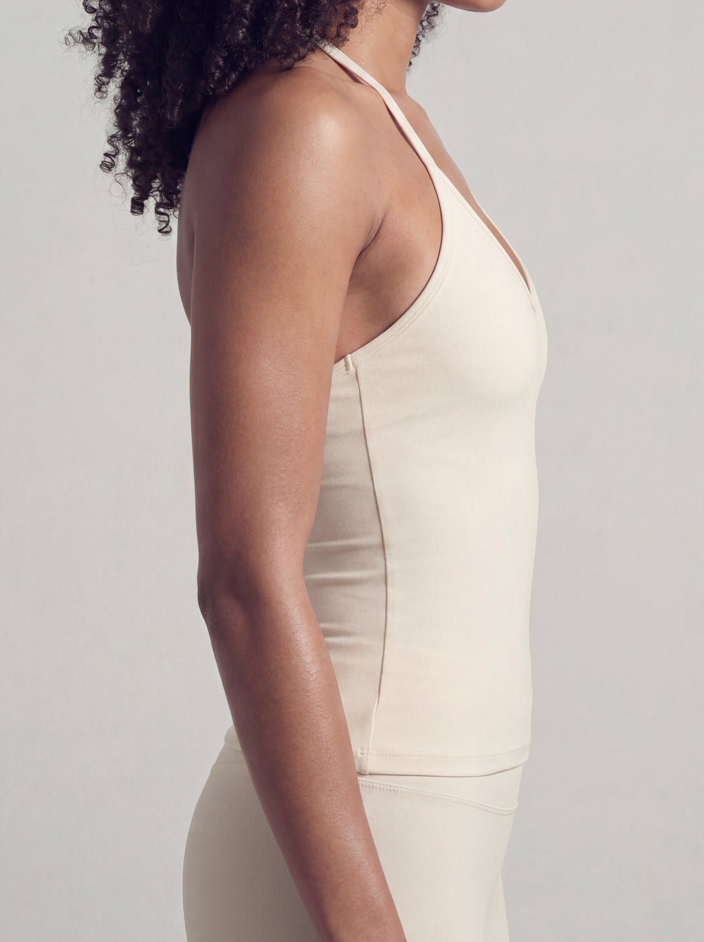SOFT SCULPT HALTER TOP