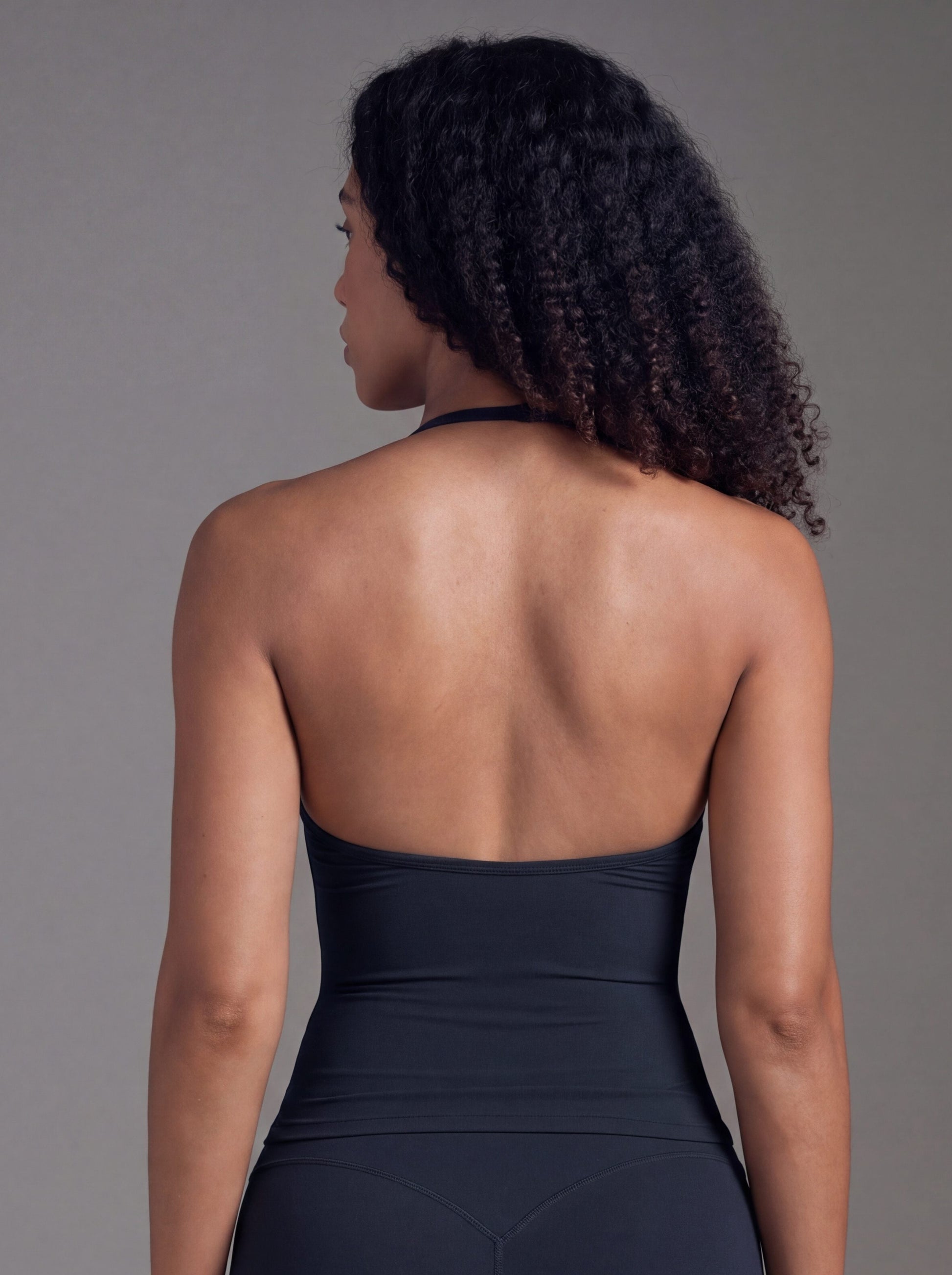 SOFT SCULPT HALTER TOP