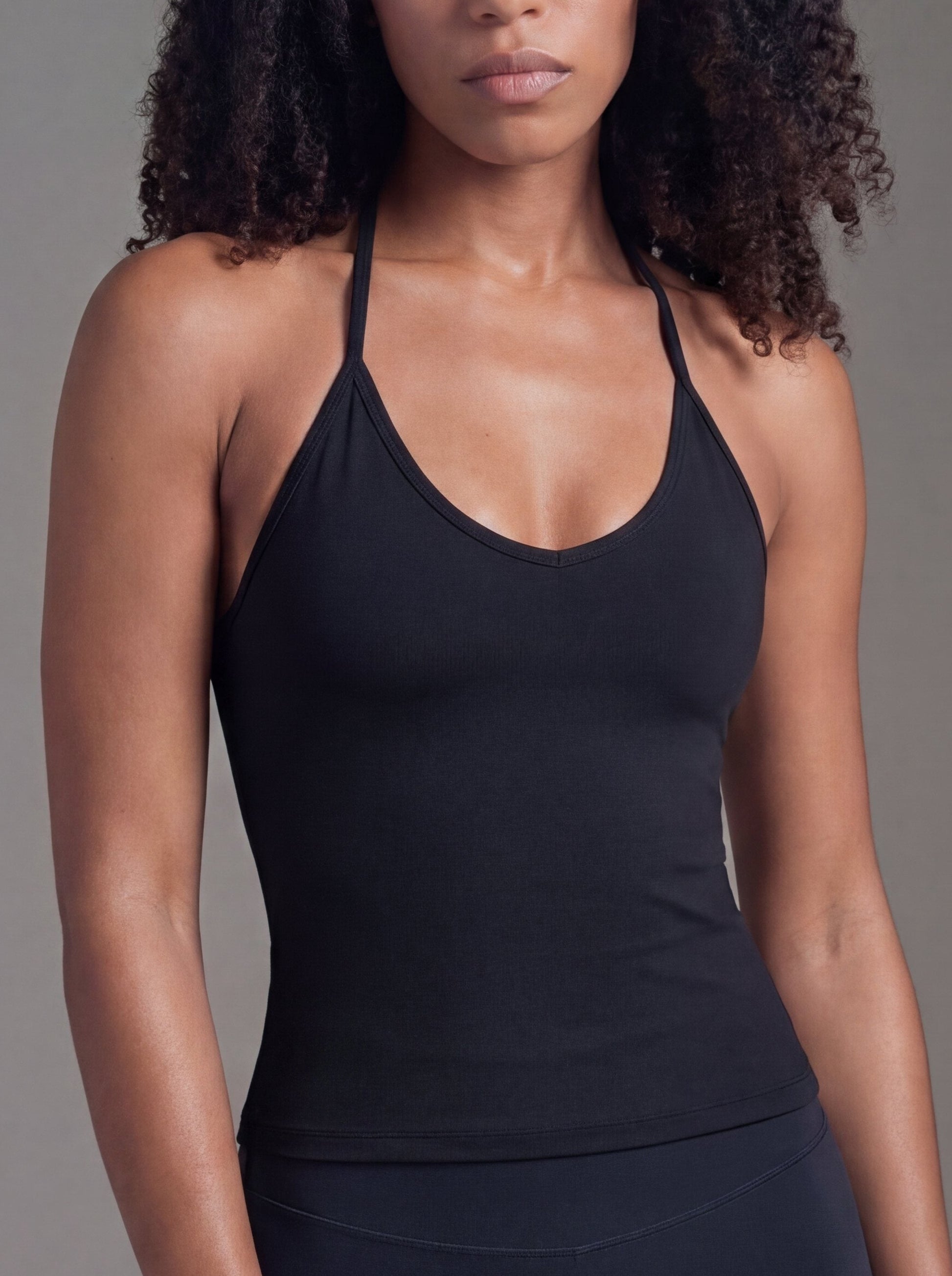 SOFT SCULPT HALTER TOP