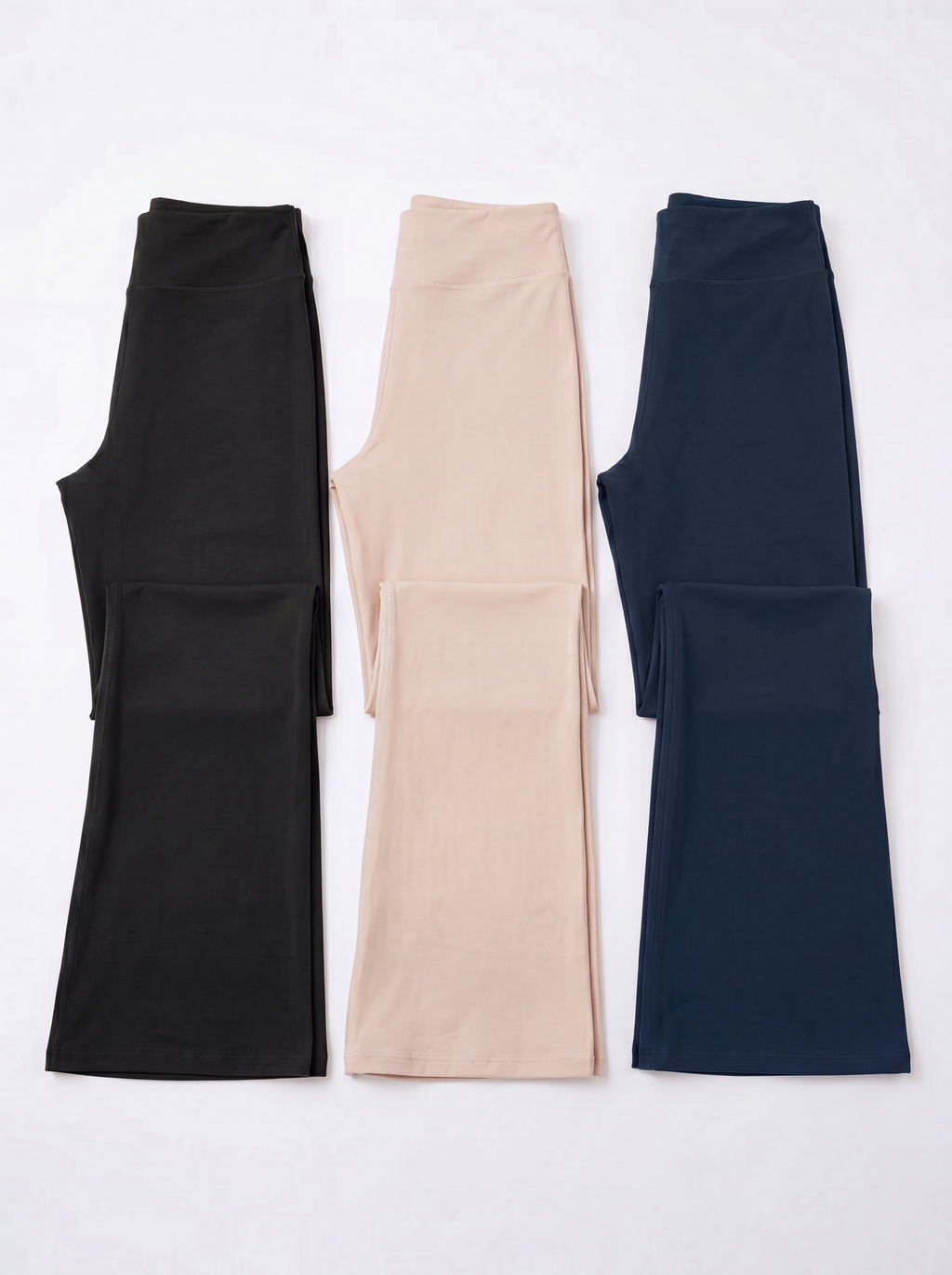 SCULPT STRAIGHT LEG PANTS 3-PACK