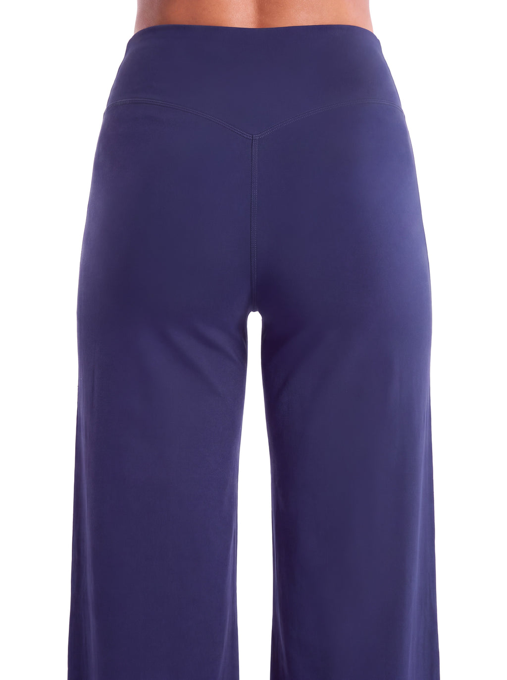 Navy pants back