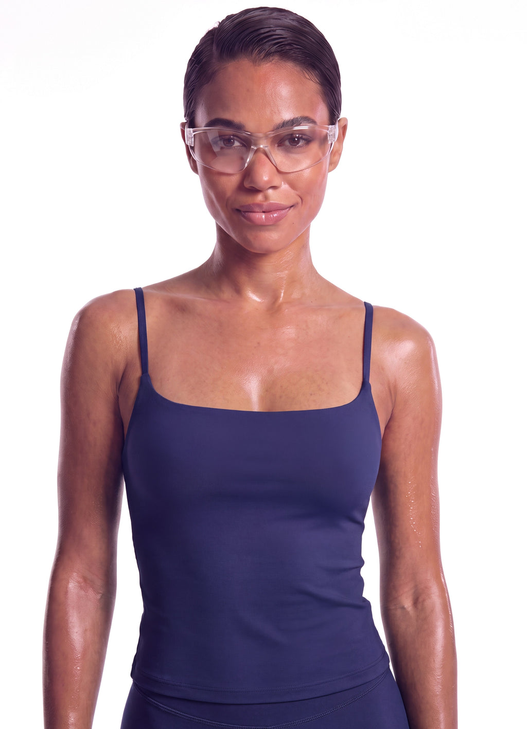Navy top face